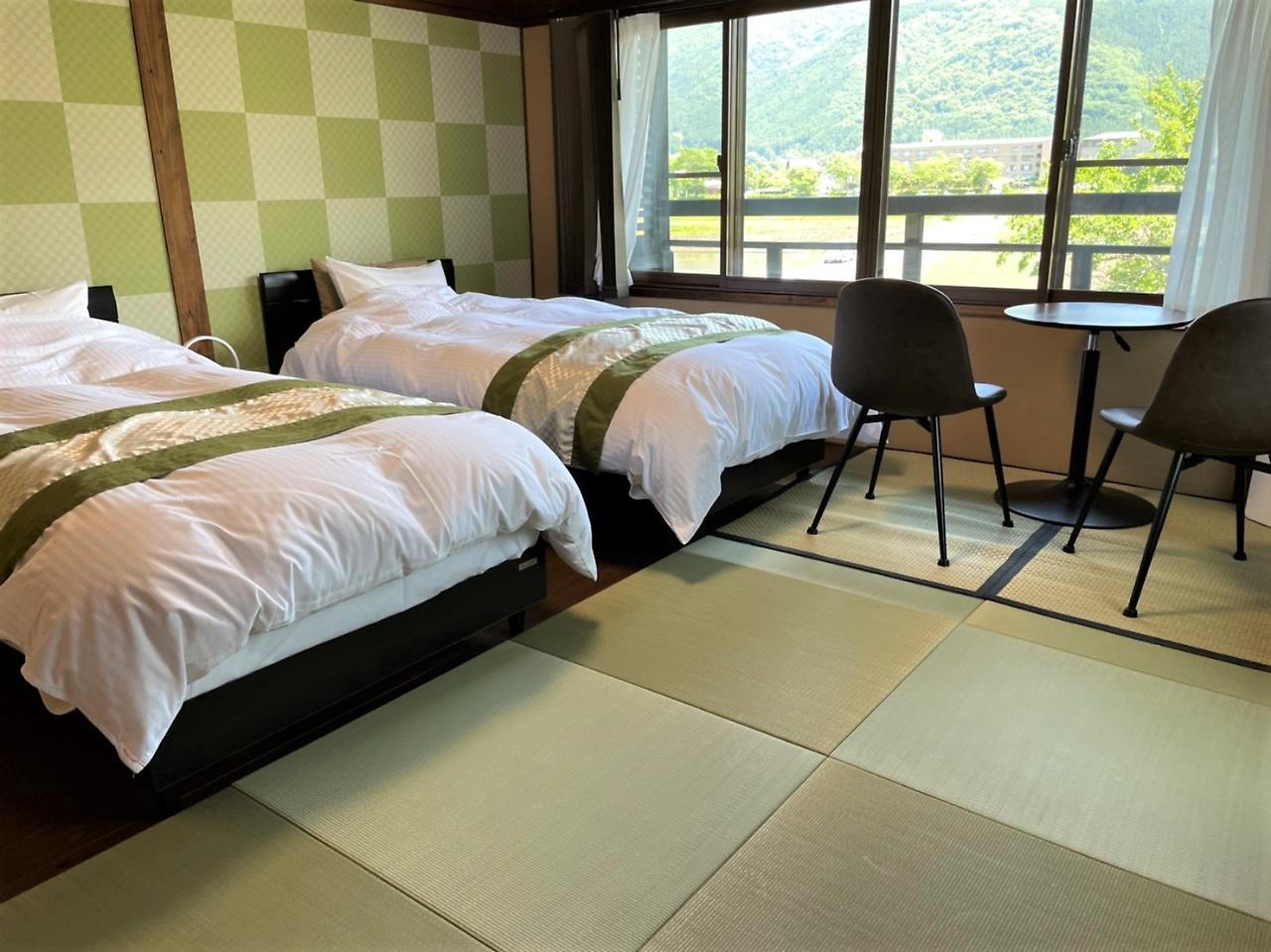 Sanso Tanaka Hotel Yufu Eksteriør billede